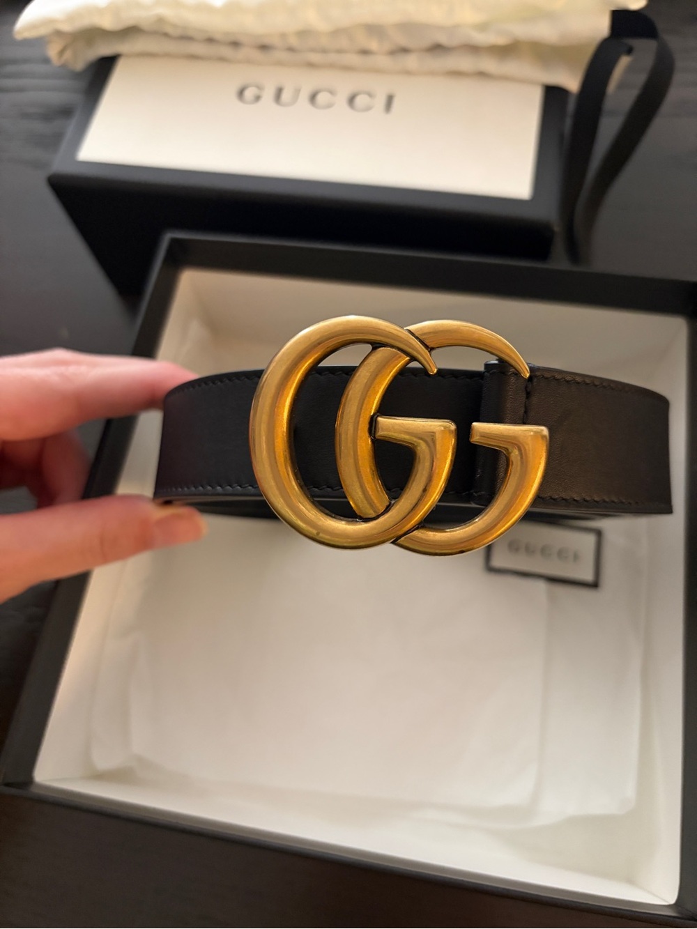 Gucci GG Marmont belt